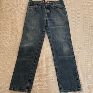 LEE Men’s Dark Wash Relaxed Fit Jeans